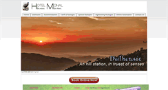 Desktop Screenshot of hotelmonal.com